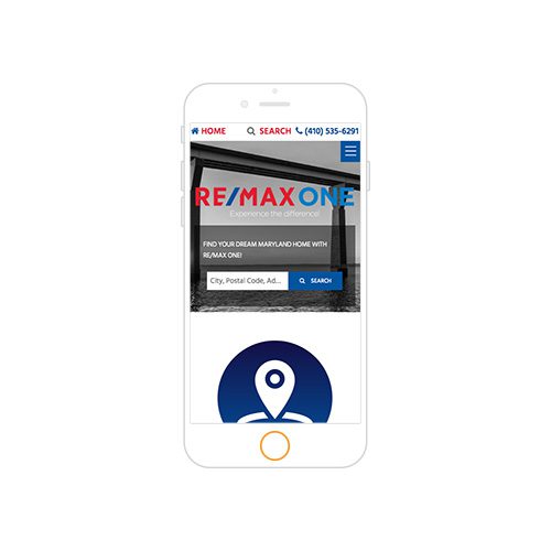 REMAX One Responsive Website-Portfolio