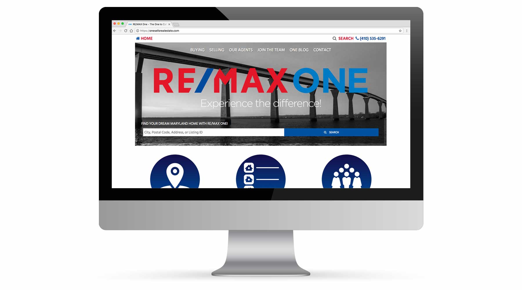 RE/MAX One Website Portfolio