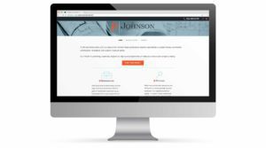 P Johnson Construction Website Portfolio