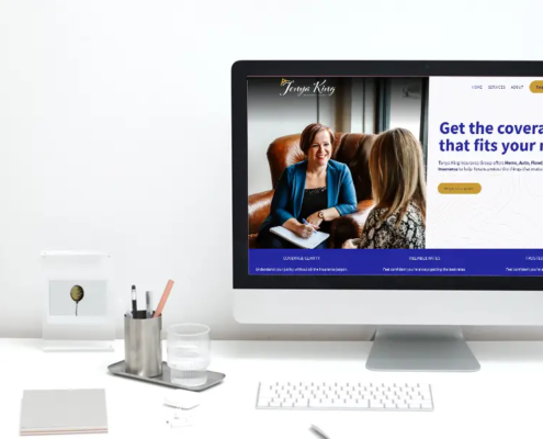 Tonya King Insurance Website Portfolio